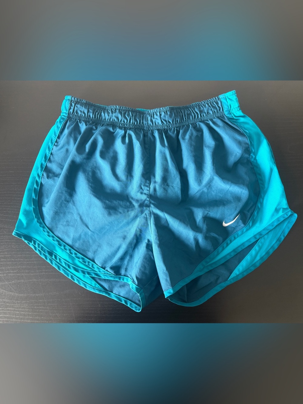 💙 Nike Tempo Running Shorts — Teal/Blue | Size S